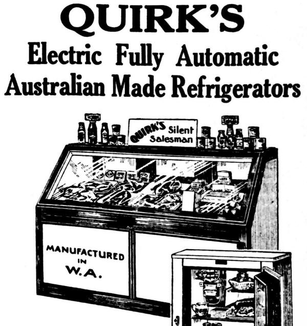 Quirk's Electric Refrigerators