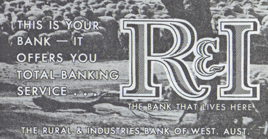 1963 Advertisement for the R & I Bank