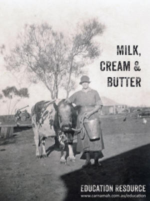 Milk, Cream & Butter education resource
