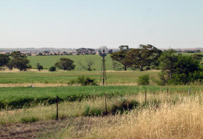 View from the Macpherson Homestead in Carnamah