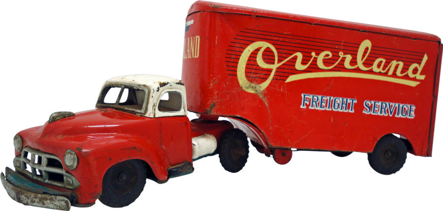 1958 Overland Fright Service Toy Truck