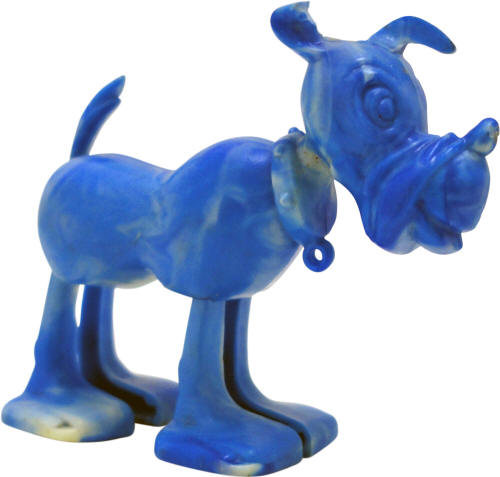 Plastic Dog Toy from Weeties Cereal Box