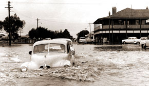 Floods in Three Springs C.1956