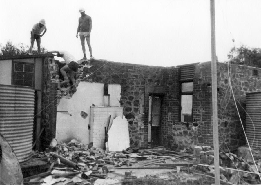 Demolition at 10 Macpherson Street, Carnamah