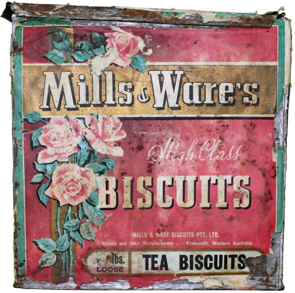 Mills & Ware Biscuit Tin