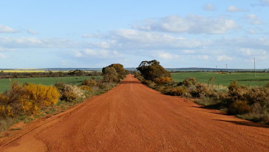 Rowland Road in Winchester, South Carnamah in 2012