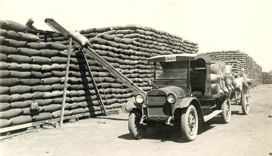 Wheat Stack at the Carnamah Railway Station