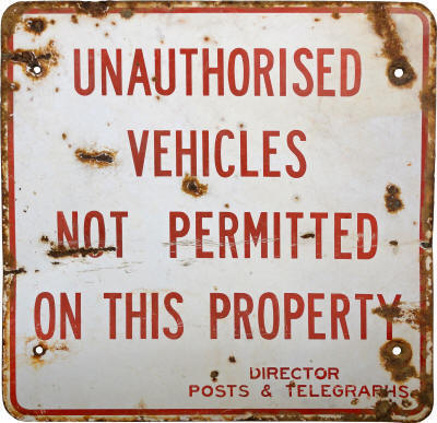 Post Office Sign