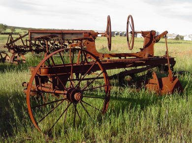 Rusting Grader in Carnamah