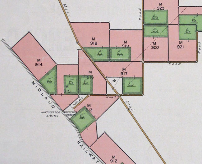 Plan of Ready Made Farms at Winchester