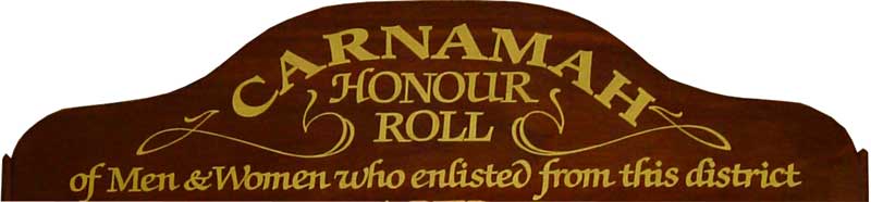 Carnamah Honour Roll