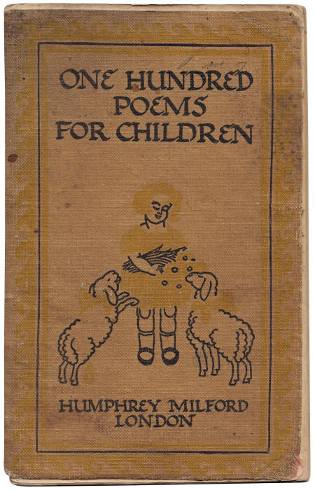 One Hundred Poems for Children by Humphrey Milford, London