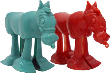 Toy Horses from Weeties cereal